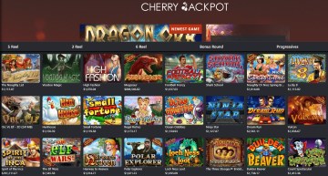 Cherry Jackpot Offers 300 Different Games Titles to Pick From